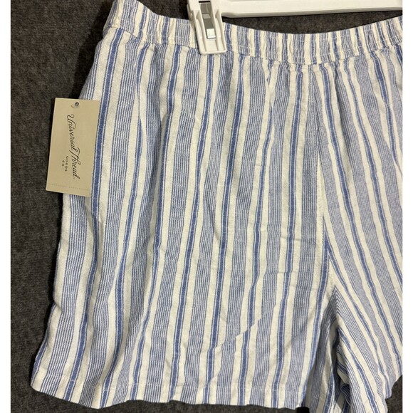 Universal Threads Women's Shorts Strip Blue Large - Picture 6 of 7